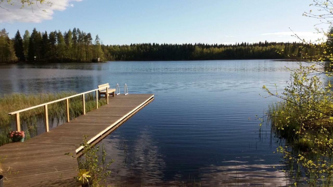 Private Lakeside Holiday Property In Nature Kankaanpää 外观 照片