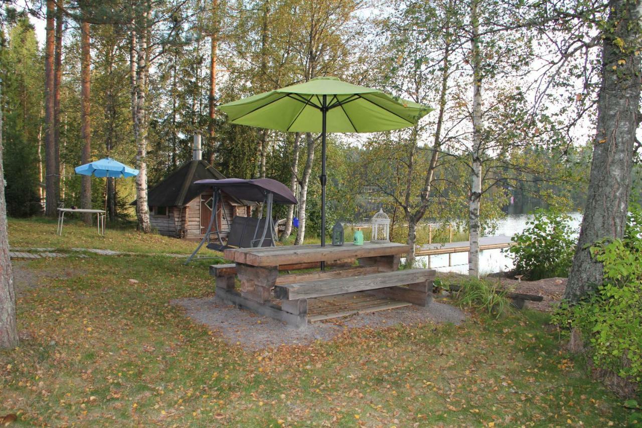 Private Lakeside Holiday Property In Nature Kankaanpää 外观 照片